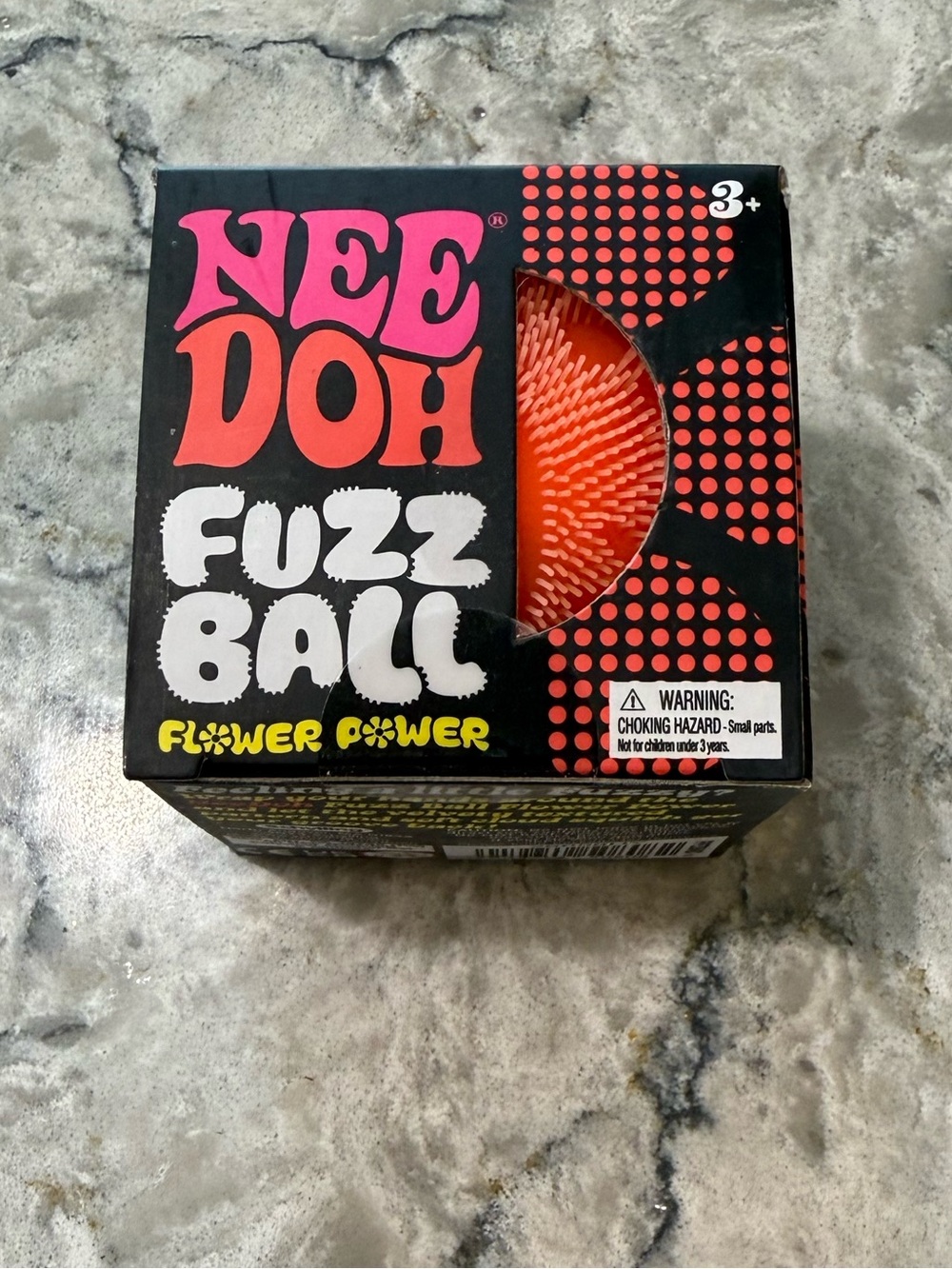 Nee Doh Fuzz Ball - Orange